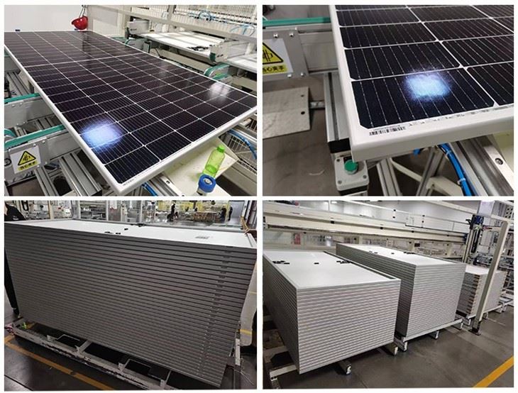 550watt solar panel  show