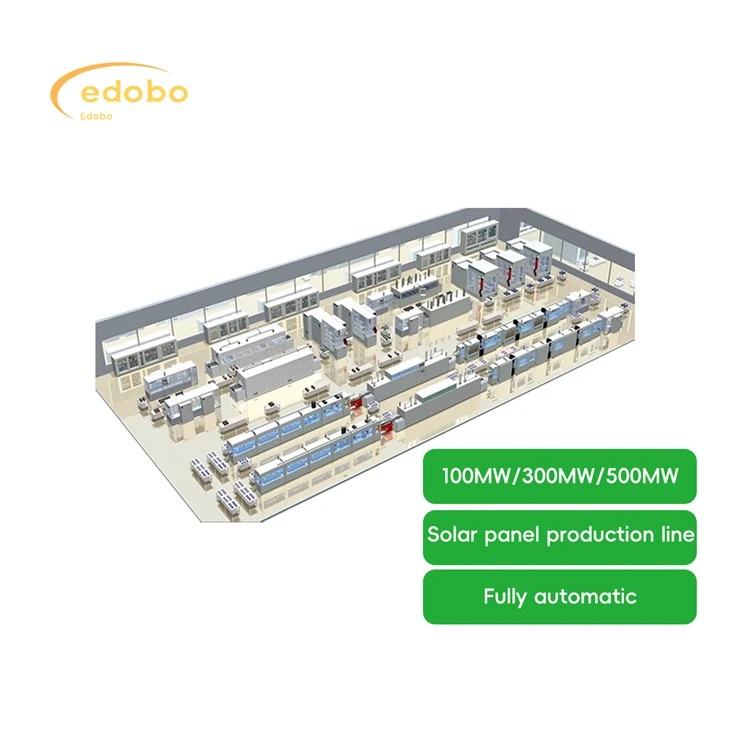 100MW 300MW 태양 전지판 생산 라인