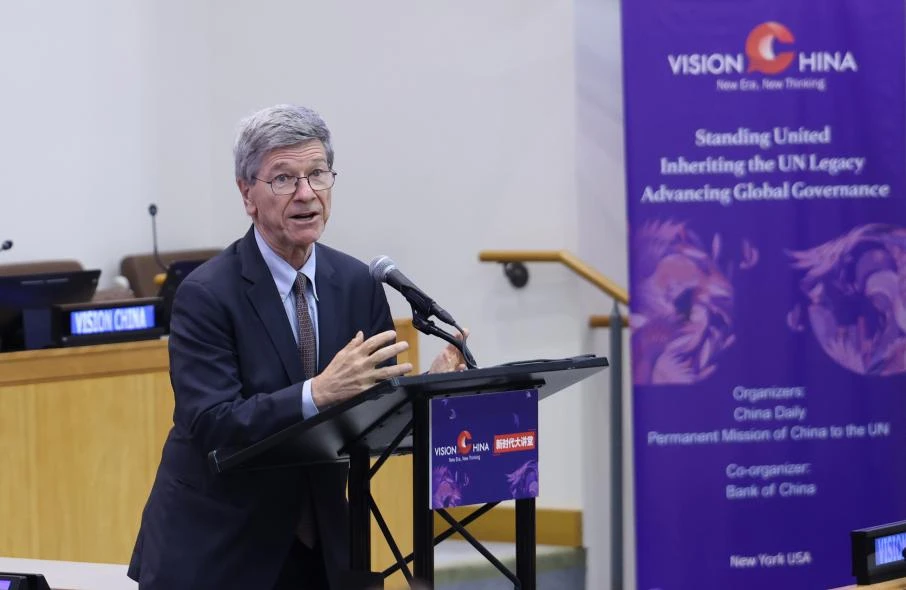 news-906-590Jeffrey Sachs Advocates UN Reform, Multilateralism at 