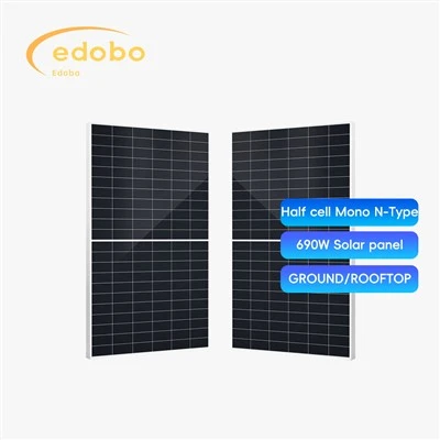 Helf Cell 670w 690w 태양광 패널, 전체 인증서 포함