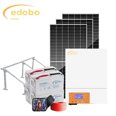 배터리가 포함된 10kw 오프 그리드 태양광 시스템